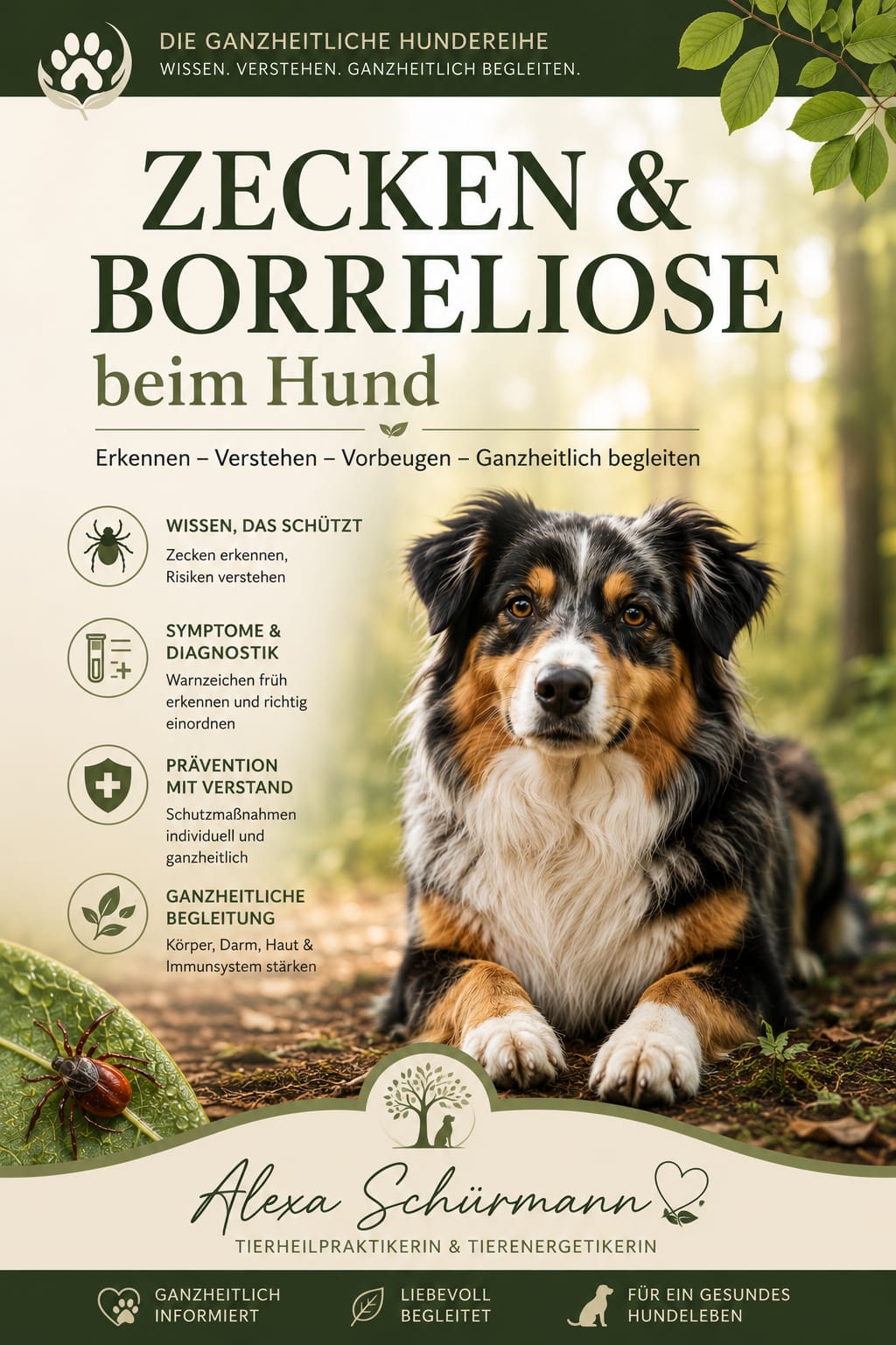 E-Book Cover Zecken und Borreliose beim Hund